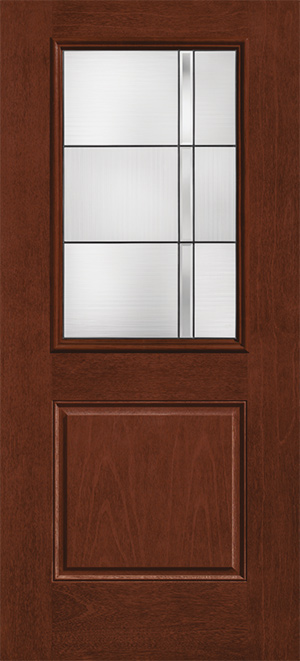 Entry Door Half Glass Options