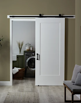 1-Panel Barn Door, HomeStory Doors