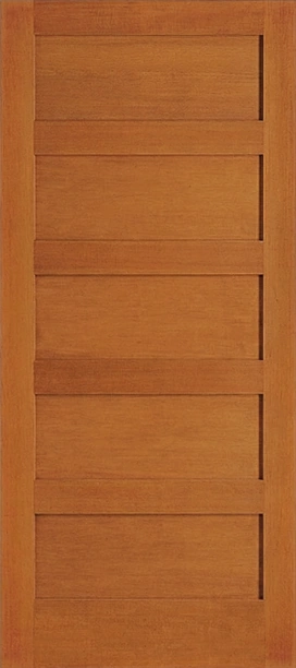 Flat 5 Panel, Authentic Wood Door, HomeStory 