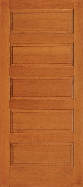 Flat 1 Panel, Authentic Wood Door, HomeStory 