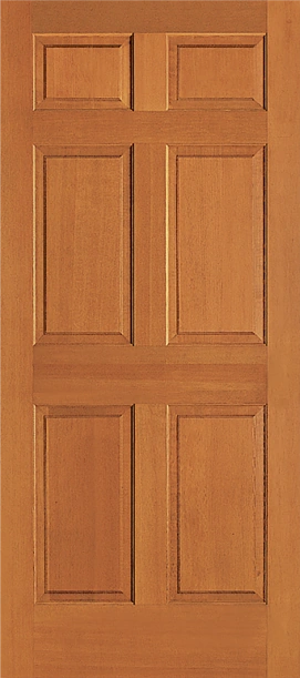 Flat 1 Panel, Authentic Wood Door, HomeStory 