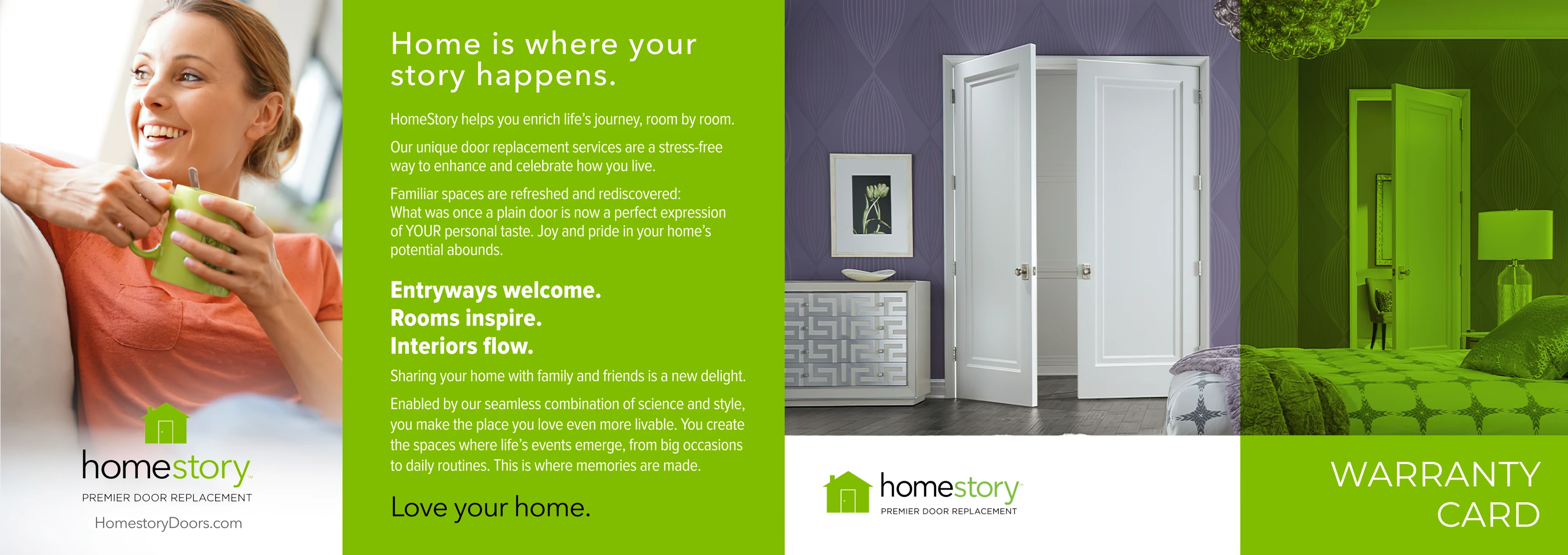 Warranty Information, HomeStory